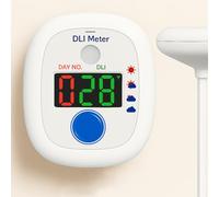 EVO-20 DLI Light Meter - Smart Sunlight Classifier for Garden & Landscape Use | Identifies Full Sun, Partial Sun, Partial Shade & Shade Based on Daily Light Integral, 10 Days of DLI History