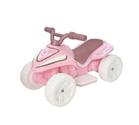 EVO 6V Kids Electric Ride-On Dream Mini Quad Bike - Pink | Battery Powered Ride On Toy | 40 Minute Run Time | Stable 4-Wheel Design | First Electric Quad Bike for Toddlers Aged 2+