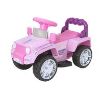 Evo 6V Kids Electric Ride On Pink Shimmer 4X4 Truck
