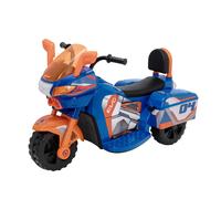 EVO 6v Kids Electric Ride-On Zoom Sports Bike - Blue