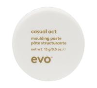 EVO Casual Act Moulding Whip - Light Firm Hold Styling Paste For All Hair Types - Improves Hair Texture - Travel Size, 15g / 0.5oz