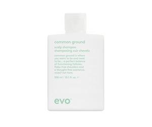 Evo Common Ground Scalp Shampoo for Dry, Flaky & Sensitive Scalp - Hydrates & Moisturises - 300 ml