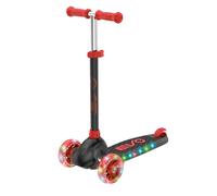 EVO Eclipse Light-Up 3-Wheeled Scooter | Kids Push Ride-On with Adjustable Handle Height | For Boys and Girls Aged 3+
