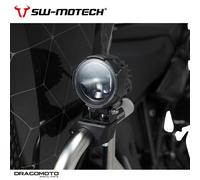 SW-Motech EVO fog light set Universal - Black. With crash bar clamps for lights., black