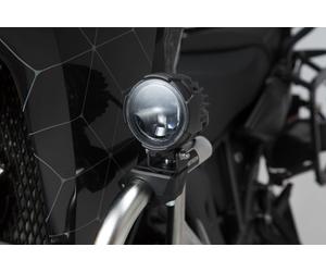 EVO high beam kit universalBlack. With crash bar clamps for lights.
