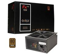CRONUS 700ATV FX PRO 700W PSU 140mm Silent Cooling Fan 80 PLUS Bronze Non Modular Flat Black Cables Supreme Performance power supply unit ATX