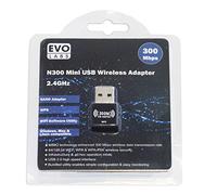 Evo Labs NPEVO-N300USBAD 300Mbps USB 2.0 WiFi Adapter