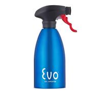 Evo Oil Sprayer 8113BL Bottle, Non-Aerosol for Olive Cooking Oils, Stainless Steel, Blue