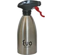 EVO Oil Sprayer, Non-Aerosol for Olive Oil and Cooking Oils, Stainless Steel 16oz