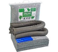 EVO Recycled 30 Litre Evo Spill Kit - Suitable For Hydraulics, Oils, Coolant, Fuels And Mild Acids
