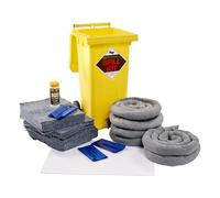 Evo Recycled Spill Kits for General Purpose Spills with Absorbent Socks, Pads & Waste Bags (120L)