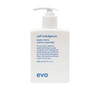 evo Self Indulgence Body Moisturising Creme - Gentle Hydrating Cream and Nourishing Bath Cleanser Natural Deep Soothing Sensitive Dry Skin - 300ml / 10.1fl.oz