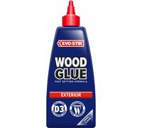 Evo Stik 1L Clear Exterior Fast-Setting Resin 'W' Weatherproof Wood Adhesive