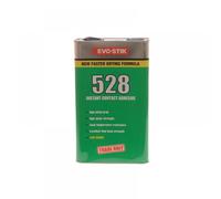 EVO-STIK 528 Instant Contact Adhesive, Multipurpose Adhesive, High Shear Strength, Good Temperature Resistance, 5 Litres