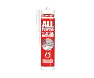 Evo-Stik 30613608 112902 All Purpose Flex Silicone Sealant White C20 Evoapfssw