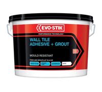 Evo-Stik 30811580 Mould Resistant Wall Tile Adhesive & Grout 1 Litre Evo416512