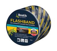 Evo-Stik 30812182 Self Adhesive Flashband Original X 3.75M With Primer Special Grey 150Mm