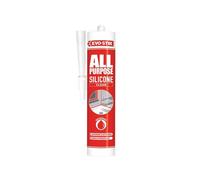 Evo-Stik - All Purpose Flexible Silicone Sealant - Clear