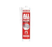 EVO-STIK All Purpose Silicone Sealant Black - Flexible - Suitable For a Host Of Different Applications - Guaranteed Up To 25 Years