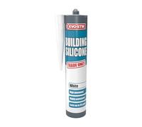EVO-STIK Building Silicone Sealant White - 290ml - Waterproof