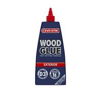 EVO-STIK Exterior Wood Glue - D3, Weatherproof, Extra Strong, Fast Setting, Suitable For All Wood Types, Dries Clear, 500ml