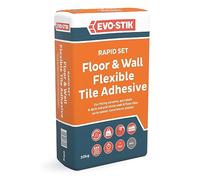 EVO-STIK Fast Set Floor & Wall Tile Adhesive for Wood, Concrete and Plaster Grey - 20kg