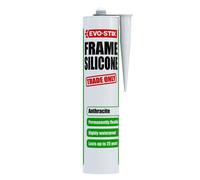 Evo-Stik Frame Silicone Sealant C20 - 290ml - Anthracite