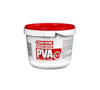 EVO-STIK General Purpose PVA, Adhesive, Primer, Sealer and Dustproofer, For Interior Use, Colour: White, Size: 500ml