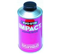 Evo-Stik Impact Adhesive 500ML Applicator Brush Tin Pack Qty 1