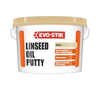 EVO-STIK Linseed Oil Putty Natural Tub - 2kg