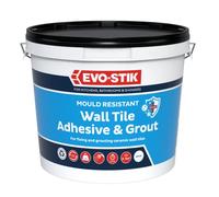 Evo-Stik Mould Resistant Wall Tile Adhesive & Grout Ready Mixed Standard 2.5 L