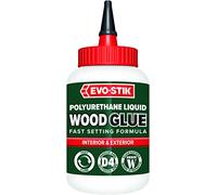 EVO-STIK Polyurethane Liquid Wood Glue, Water Resistant, Extra Strong, Fast Setting, Suitable For All Wood Types, 500ml