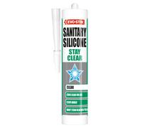 Evo-Stik Professional Sanitary Stay Silicone Sealant C20 - Clear