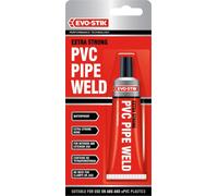 EVO-STIK PVC Pipe Weld, Extra Strong Adhesive, For ABS and uPVC Plastics, Waterproof, Interior and Exterior Use, Colour: Clear, 50ml