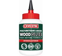Evo-Stik Resin 'W' 5 Minute Polyurethane Wood Glue D4 500ml Clear