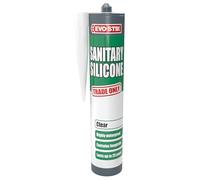 EVO-STIK Sanitary Silicone - Clear - 290ml [30613361]