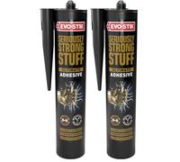 EVO-STIK Seriously Strong Stuff Ultimate Adhesive White - 290ml - Holds up to 150kgs - Waterproof - External and Internal (Pack of 2)