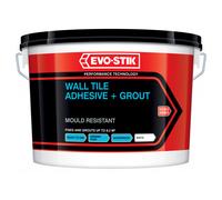 Evo-Stik Standard Tile A Wall Waterproof Adhesive & Grout 2.5ltr - White