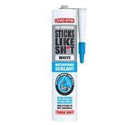 EVO-STIK Sticks Like Sh*t Waterproof Sealant, All-Purpose, Mould resistant, Colour: White, Size: 290ml