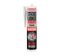 Evo-Stik Sticks Like Turbo Clear Weatherproof Multi-Purpose Grab Adhesive, Volume 290Ml