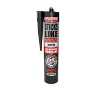 Evo-Stik Sticks Like Turbo White Weatherproof Grab Adhesive 0.53G, Volume 290Ml