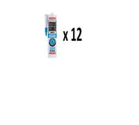 Evo-Stik Sticks Like Waterproof Sealant 290Ml White Pack Of 12
