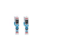 Evo-Stik Sticks Like Waterproof Sealant 290Ml White Pack Of 2