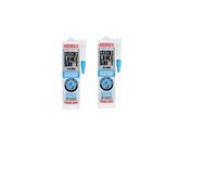 Evo-Stik Sticks Like Waterproof Sealant Clear 290Ml Pack Of 2