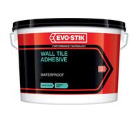Evostik Tile A Wall Waterproof Adhesive & Grout for Ceramic & Mosaic Tiles - Whi