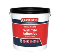 EVO-STIK Wall Tile Adhesive Instant Grab, Ready to Use, Non-Slip Formula, Showerproof, Size: Large (5L)