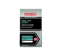 Evo-Stik 30812723 Wall Tile Grout Mould Resistant White 1.5Kg