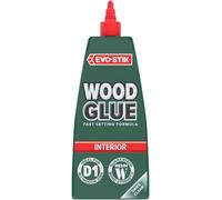 EVO-STIK Wood Glue 1L - Interior - Extra Strong - Fast Setting Glue - Dries Cle