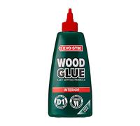 EVO-STIK Wood Glue 500ml - Interior - Extra Strong - Fast Setting Glue - Dries Clear - Suitable for All Wood Types