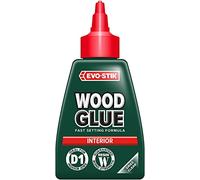EVO-STIK Wood Glue Clear - 125ml - Interior - Extra Strong - Fast Setting Glue - Dries Clear - Suitable For All Wood Types